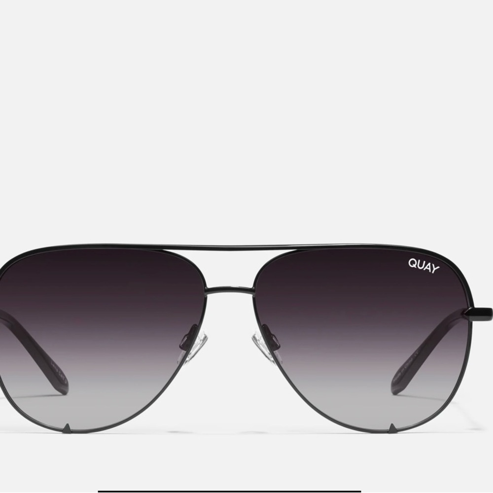 Quay Australia Black Gradient Sunglasses